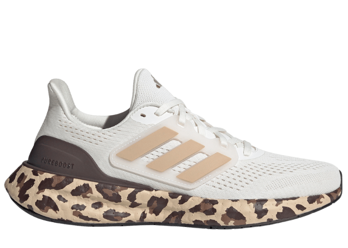 adidas PureBoost 23 White Gold Metallic (W) - IF1558